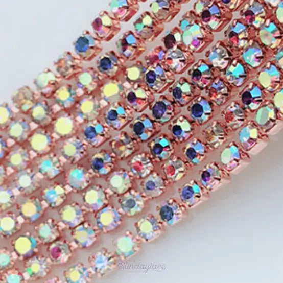 Rose-Gold-Metal-Chain-Collection Sundaylace Creations & Bling