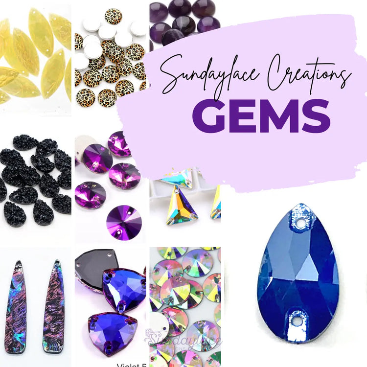 New Arrivals in Gems 2025 Sundaylace Creations & Bling