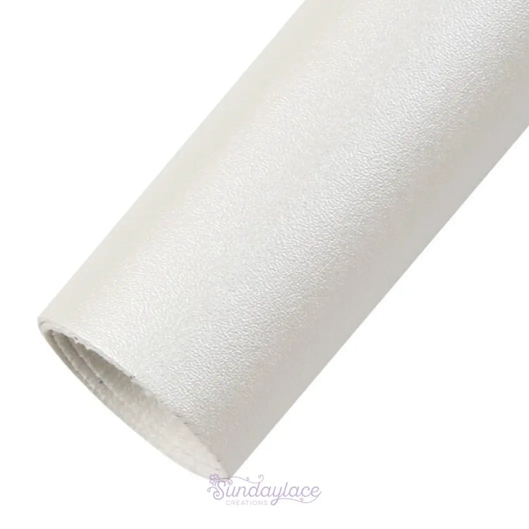 White Themed Leatherette Sundaylace Creations & Bling