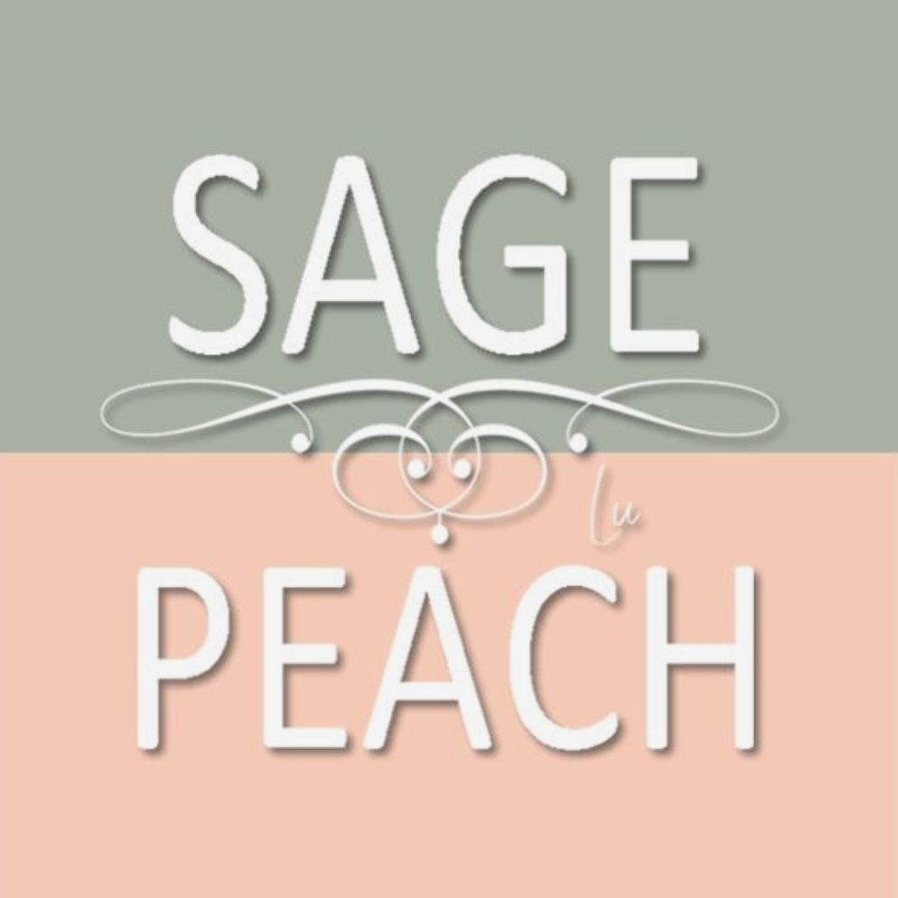 Sage and Peach Colour of the Month