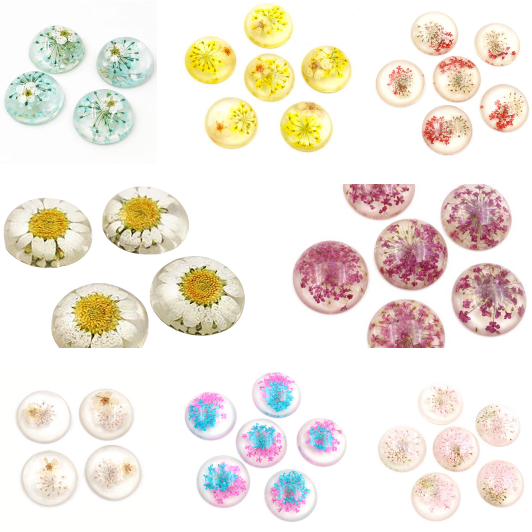 Clear Floral Cabs