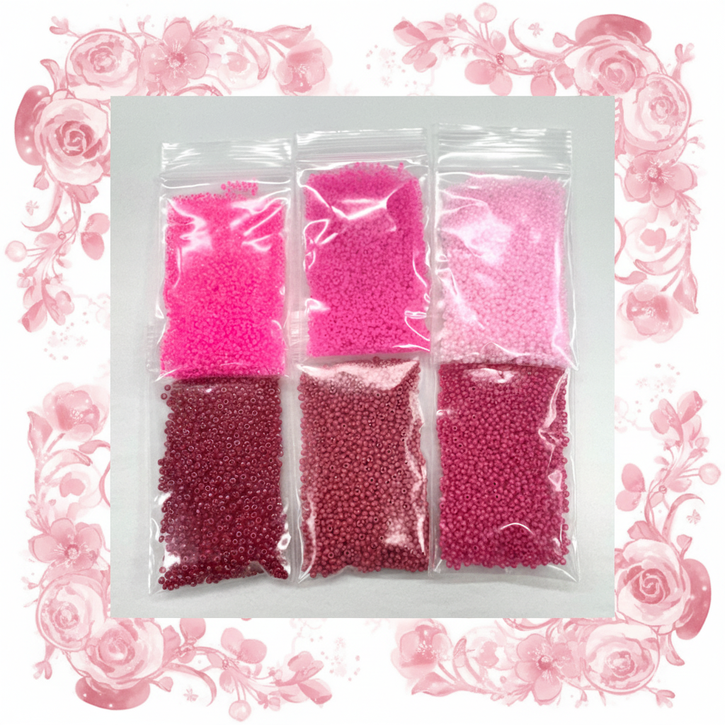10/0 Neon Rose Terra Promotions Sundaylace Creations & Bling
