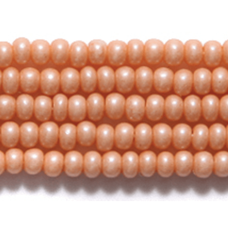 10/0 Beige Terra Pearl Opaque, Preciosa Seed Beads *Limited time Hank 10/0 Preciosa Seed Beads