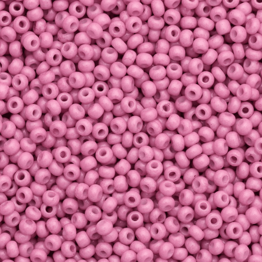 10/0 Dark Cheyenne Pink Solgel, Preciosa Seed Beads *NEW* 10/0 Preciosa Seed Beads