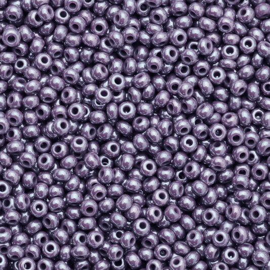 10/0 Dark Mauve LUSTER Opaque, Preciosa Seed beads 10/0 Preciosa Seed Beads