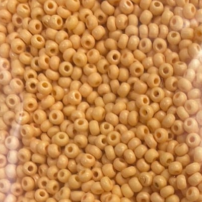 10/0 Orange Matte Opaque, Preciosa Seed Beads 10/0 Preciosa Seed Beads