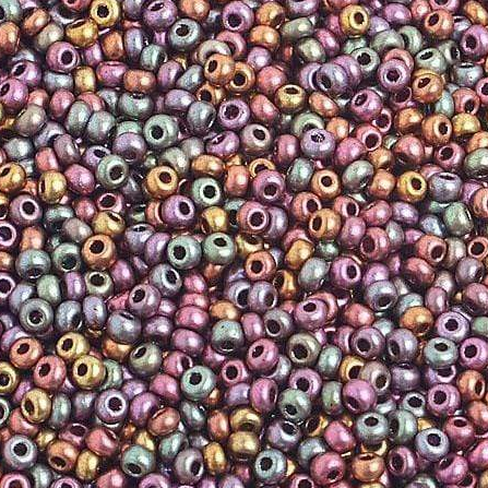 10/0 Shiny Copper AB, Preciosa Seed Beads 10/0 Preciosa Seed Beads