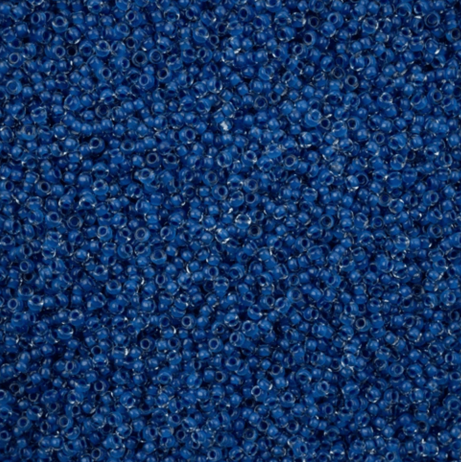 11/0 Blue Terra Intensive Crystal Colour lined Preciosa Seed Bead *NEW* 11/0 Preciosa Seed Beads