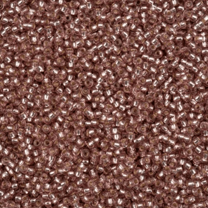 11/0 Brown SOLGEL Transparent Silver lined Preciosa Seed Bead (22g) *NEW* 11/0 Preciosa Seed Beads