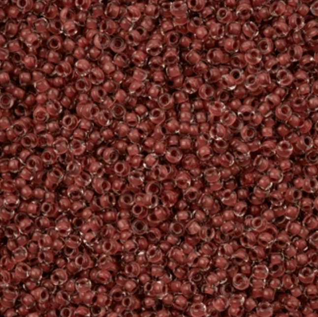 11/0 Brown Terra Intensive Crystal Colour lined Preciosa Seed Bead *NEW* 11/0 Preciosa Seed Beads