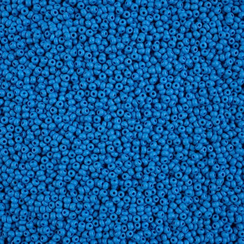 11/0 Chalk Blue *Cornflower* MATTE Permalux Dyed Preciosa Seed Beads 22g VIAL 11/0 Preciosa Seed Beads