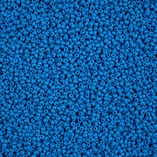 11/0 Chalk Blue *Cornflower* MATTE Permalux Dyed Preciosa Seed Beads 22g VIAL 11/0 Preciosa Seed Beads