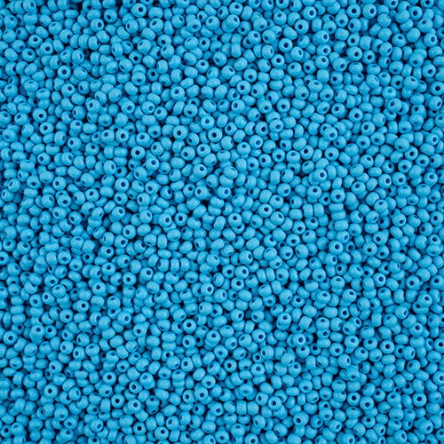 11/0 Chalk Dark Turquoise MATTE Permalux Dyed Preciosa Seed Beads 22g VIAL 11/0 Preciosa Seed Beads