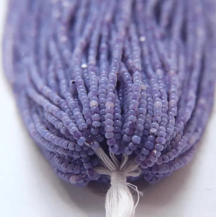 11/0 Charlotte Cut Seed Bead- Opal Neon Dark Purple 10g (Loose) Charlotte Cut Seedbeads