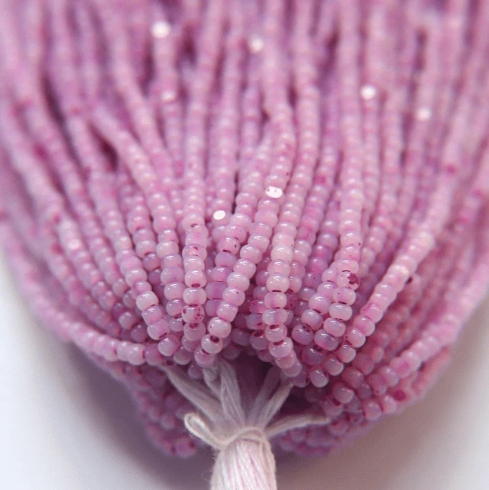 11/0 Charlotte Cut Seed Bead- Opal Neon Orchid Pink 10g (Loose) Charlotte Cut Seedbeads