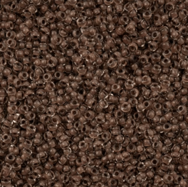 11/0 DARK Brown Terra Intensive Crystal Colour lined Preciosa Seed Bead *NEW* 11/0 Preciosa Seed Beads