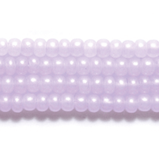 11/0 Lavender Opal Pearl Terra Preciosa Seed Beads *Limited time Hank 2023* 10/0 Preciosa Seed Beads