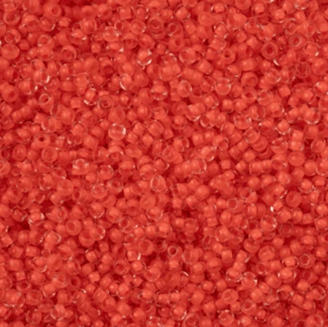 11/0 Orange Terra Intensive Crystal Colour lined Preciosa Seed Bead *NEW* 11/0 Preciosa Seed Beads