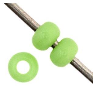 11/0 Pale Green Opaque Preciosa Seed Bead HANK 11/0 Preciosa Seed Beads