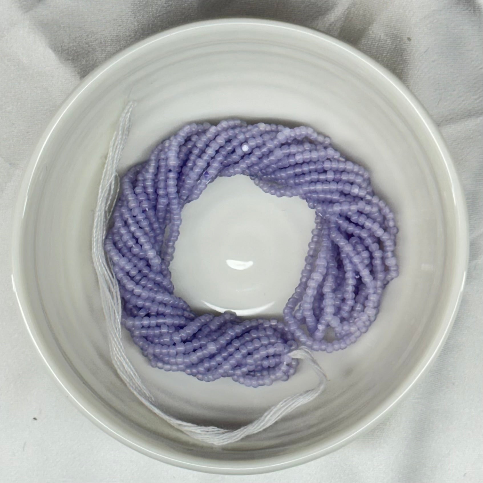 11/0 Charlotte Cut Seed Bead- Premium Smoky Mauve Opal *10g Hank* India Sheen Charlotte Cut Seedbeads