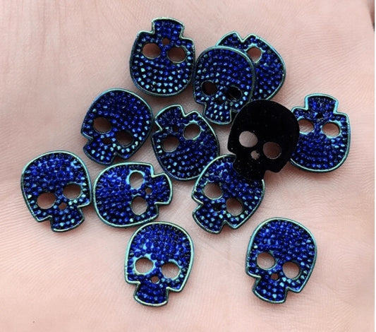 Dark Blue AB Skull