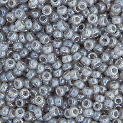 15/0 Miyuki Seed Bead Silver Grey Ceylon (0526v)  (22g) 15/0 Seed Beads