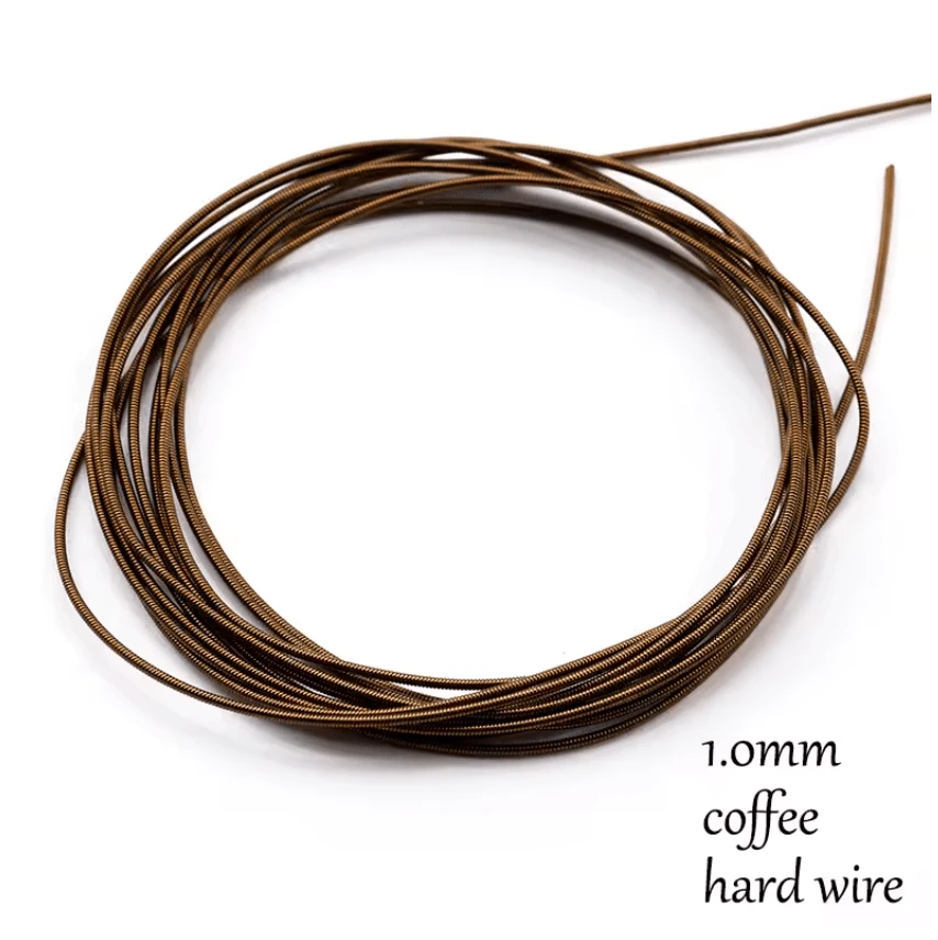 1mm Copper Brown Fancy Smooth French Wire (10g), Promotions ...