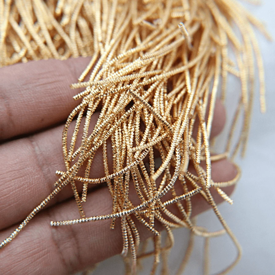 1mm Premium Gold Box Fancy Cut French Wire (10g), Promotions Basics