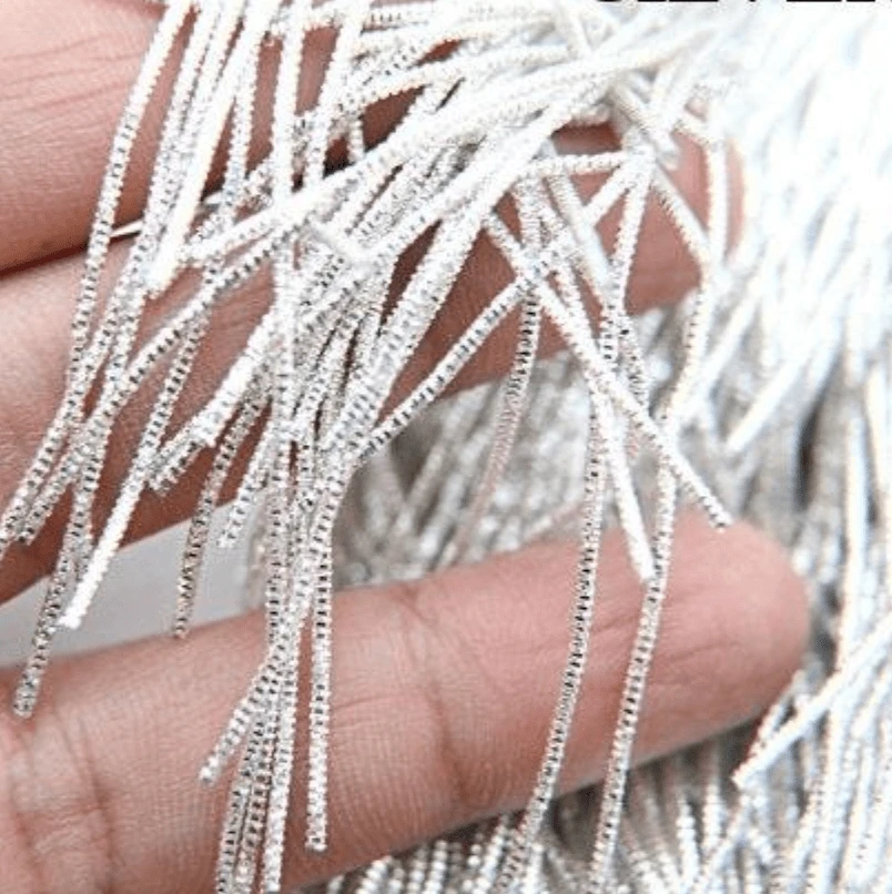 1mm Silver Cut Sparkle Fancy French Wire (10g), Promotions Basics