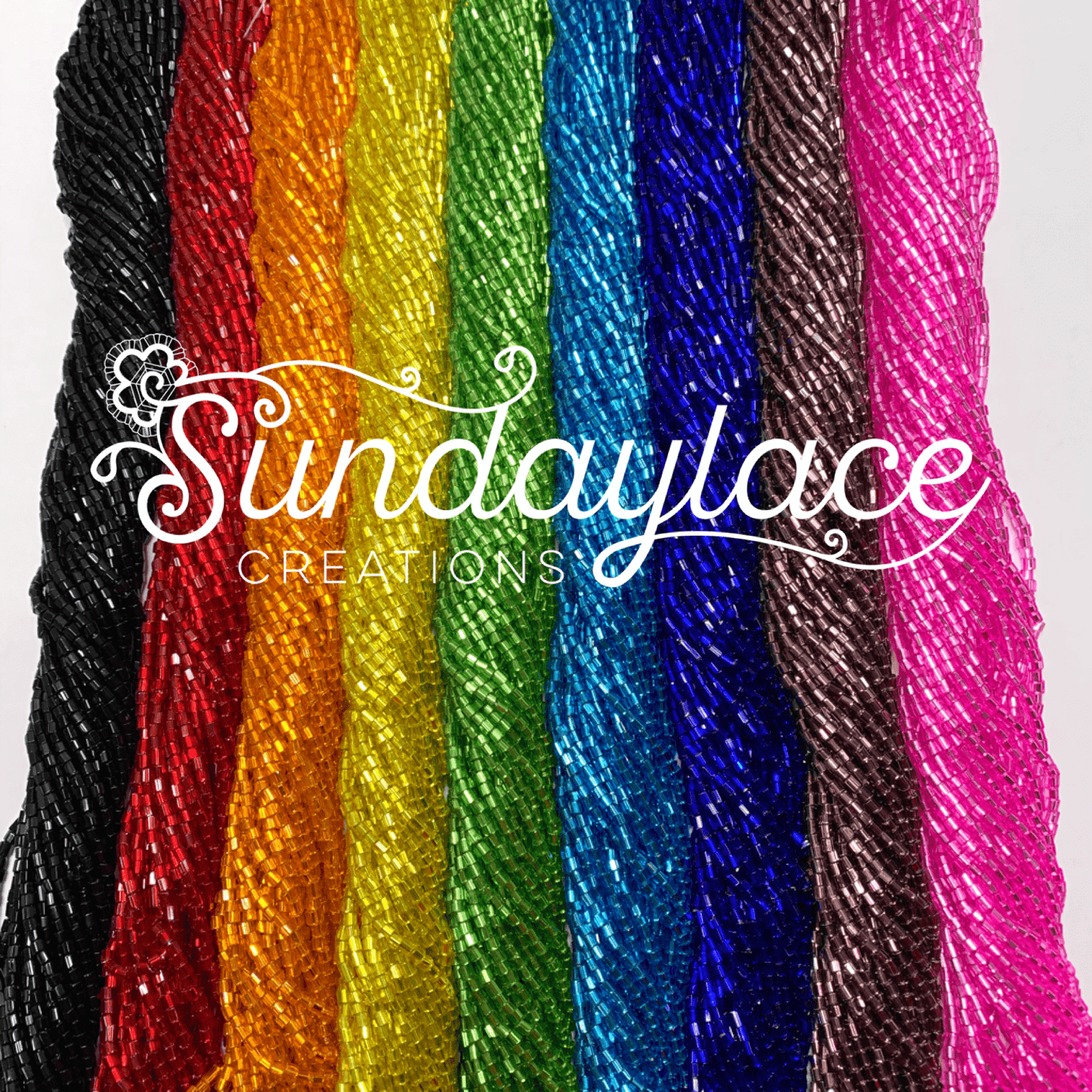 2-cut Silver Lined Beads Set 9 Hank Set, Promotions Promotion