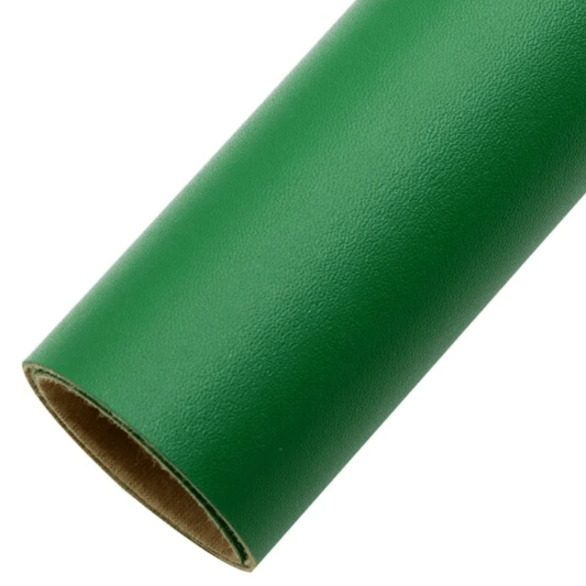 20*30cm Hunter Dark Green Smooth Texture Finish, Leatherette Sheet Basics