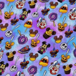 20*30cm Magic Kingdom's Halloween Party Smooth Texture Finish, Leatherette Sheet Basics