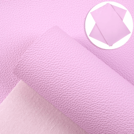 20*30cm Purple-Pink Leather Texture, Long Leatherette Sheet Basics Leather & Vinyl
