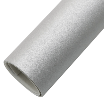 20*30cm Silver Pearlescent Smooth Leatherette, Basics Leather & Vinyl