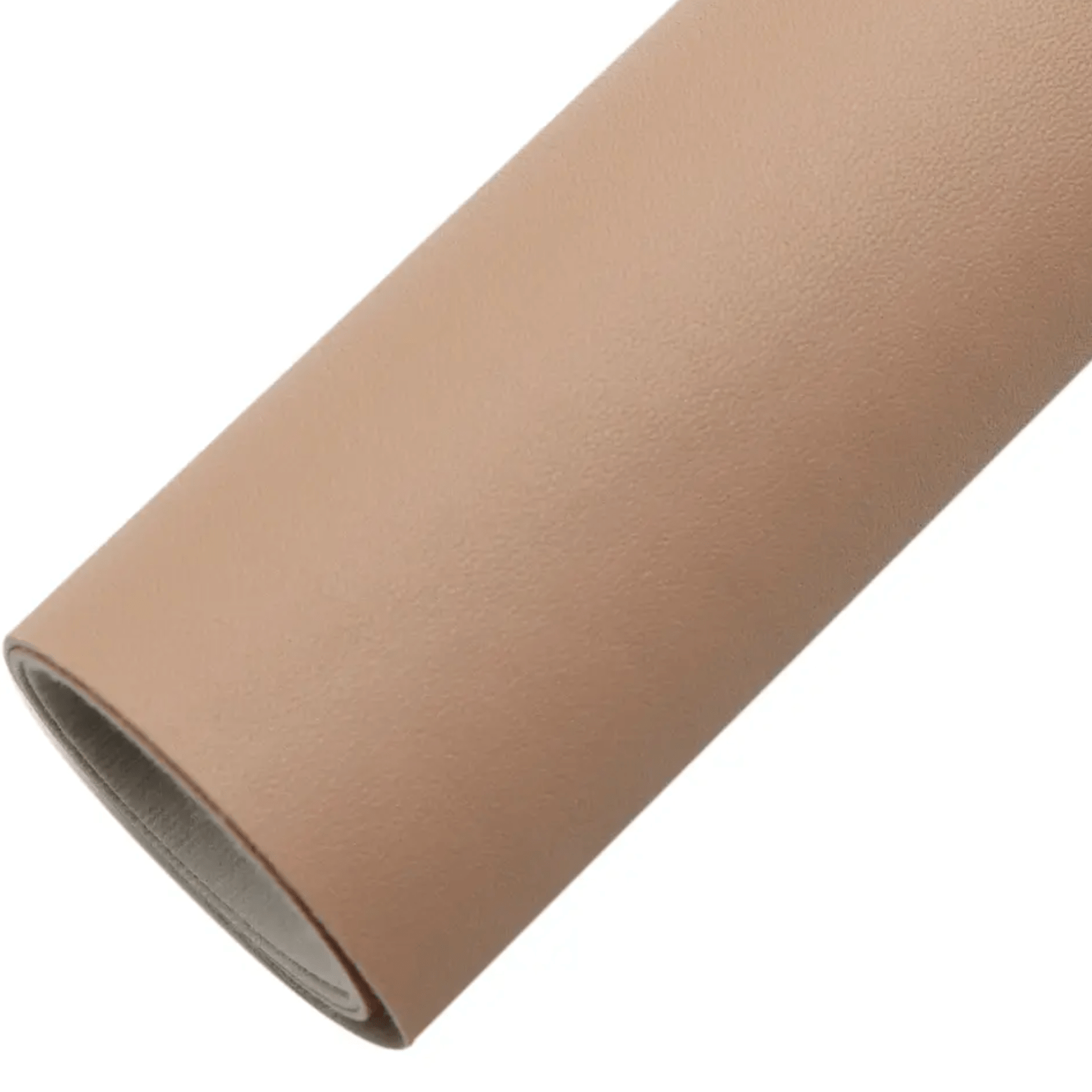 20*33cm Tan-Beige Light Brown Smooth Long Leatherette Sheet Basics Leather & Vinyl