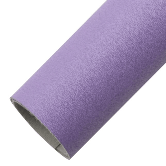 20*33cm Violet Purple Smooth Sheepskin Faux Leather Texture, Long Leatherette Sheet Basics Leather & Vinyl