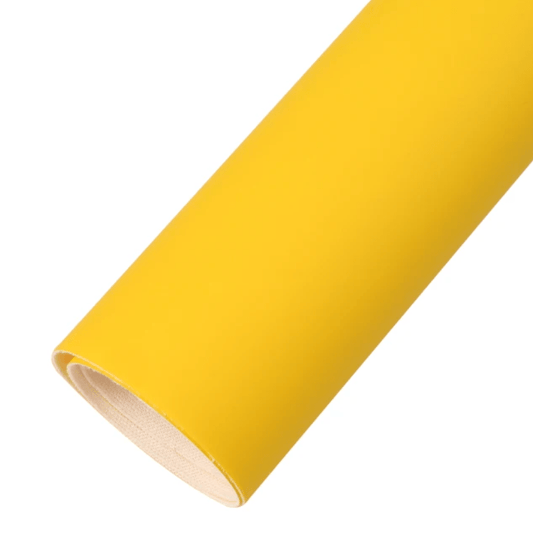 20*33cm Yellow Smooth Sheepskin Smooth Thin Texture, Long Leatherette Sheet Basics Leather & Vinyl