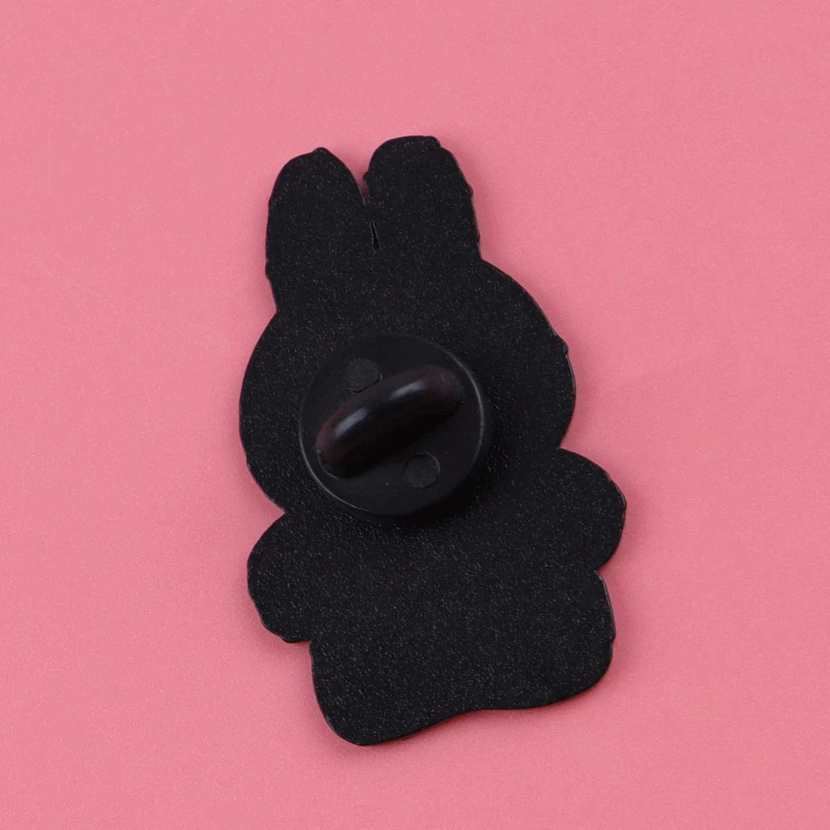 20*35mm Laboubou Print on Black Metal Pins, Sold Individually, Promotions (1 pcs) Promotion