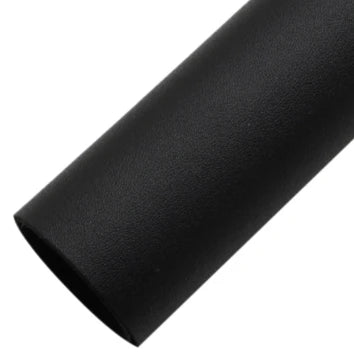 Black 20x33cm Solid Color Sheepskin Faux Leatherette Sheet Leather & Vinyl