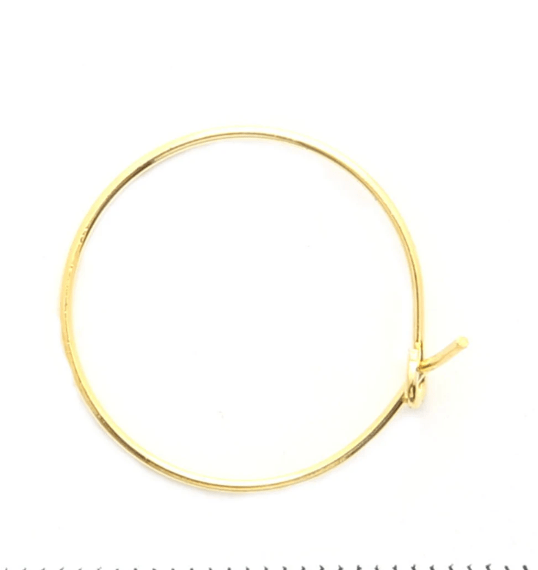 25mm Hoop Earring for Gold' Colour *25 pairs* Basics