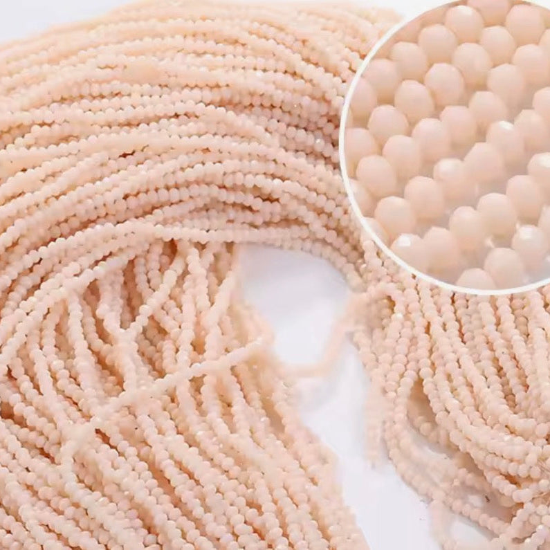 2*3mm Beige Porcelain Sundaylace Creations & Bling