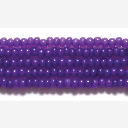 11/0 Silk Purple Preciosa Seed Beads *Hank 11/0 Preciosa Seed Beads