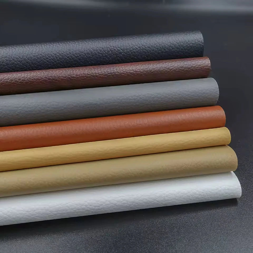 20*30cm "Beaders Basics" 7 Sheet Set Leather Texture Finish, Leatherette Sheet, Bulk Leatherette