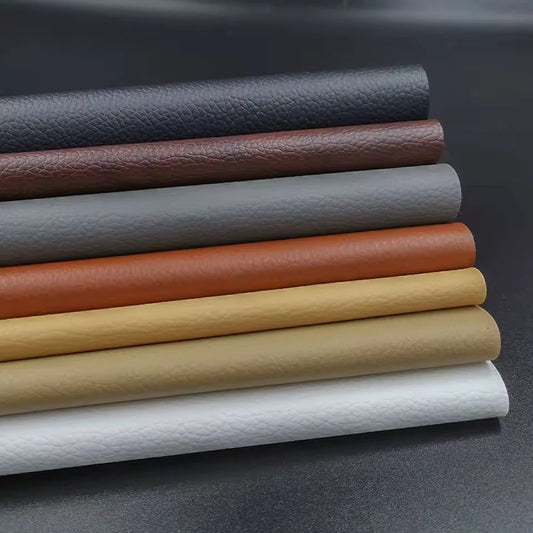 20*30cm "Beaders Basics" 7 Sheet Set Leather Texture Finish, Leatherette Sheet, Bulk Leatherette
