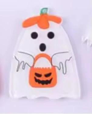 30mm Ghost Trick or Treating Shape, Sew on, Resin Gem (Sold in Pair) Resin Gems