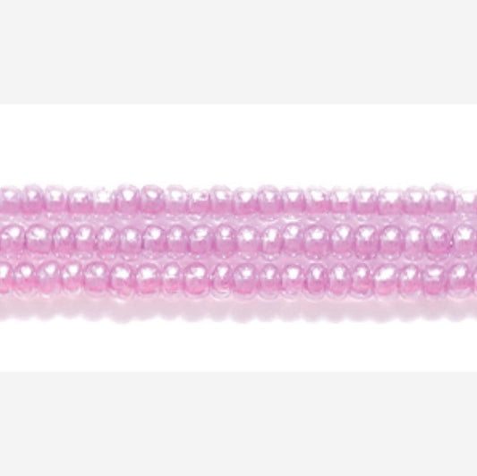 11/0 Colour Lined Dark Purple, Preciosa Seed Beads *Hank 11/0 Preciosa Seed Beads