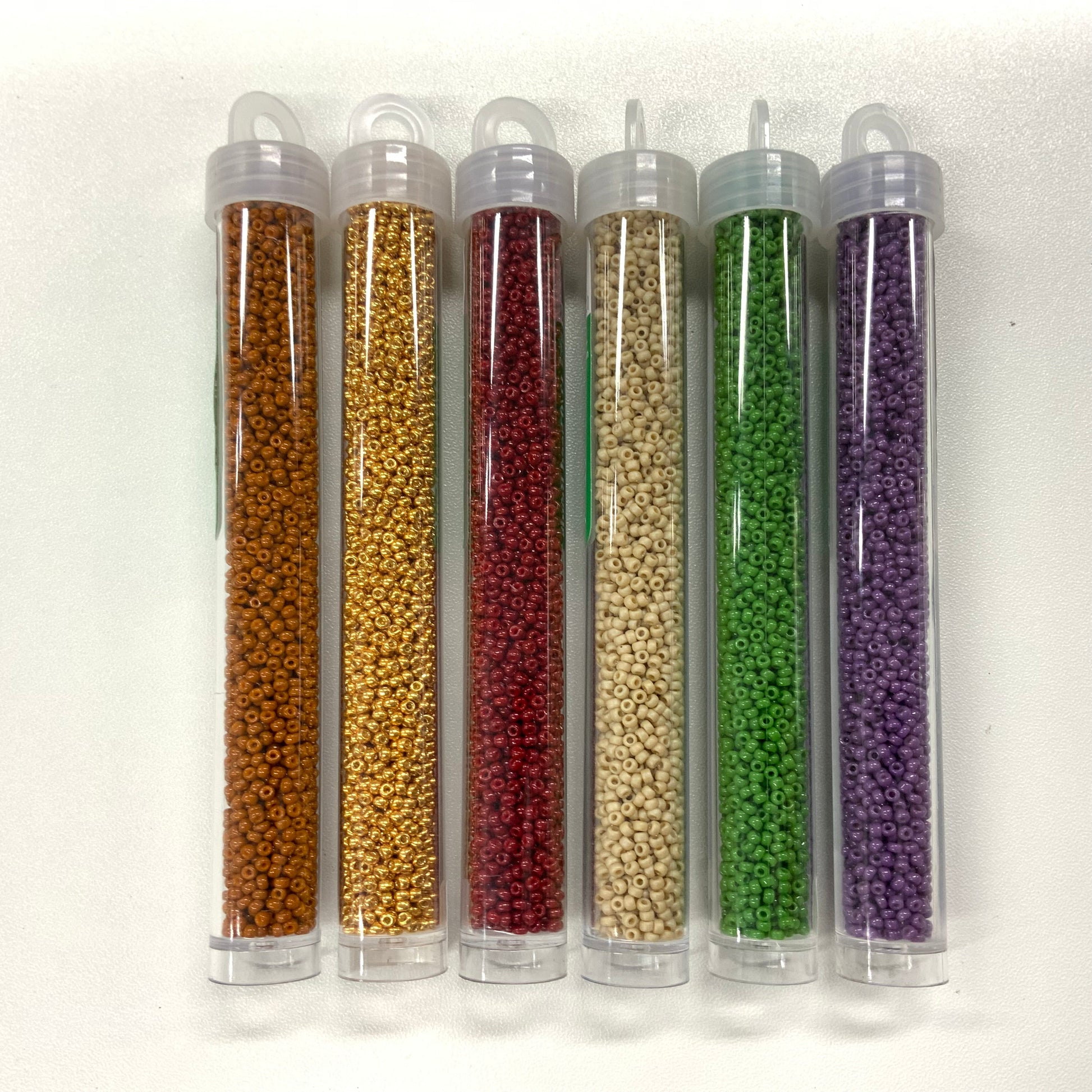 “Hocus Pocus Vibes” 6 x 11/0 Miyuki Seedbead Set Bundle, Promotions Sundaylace Creations & Bling