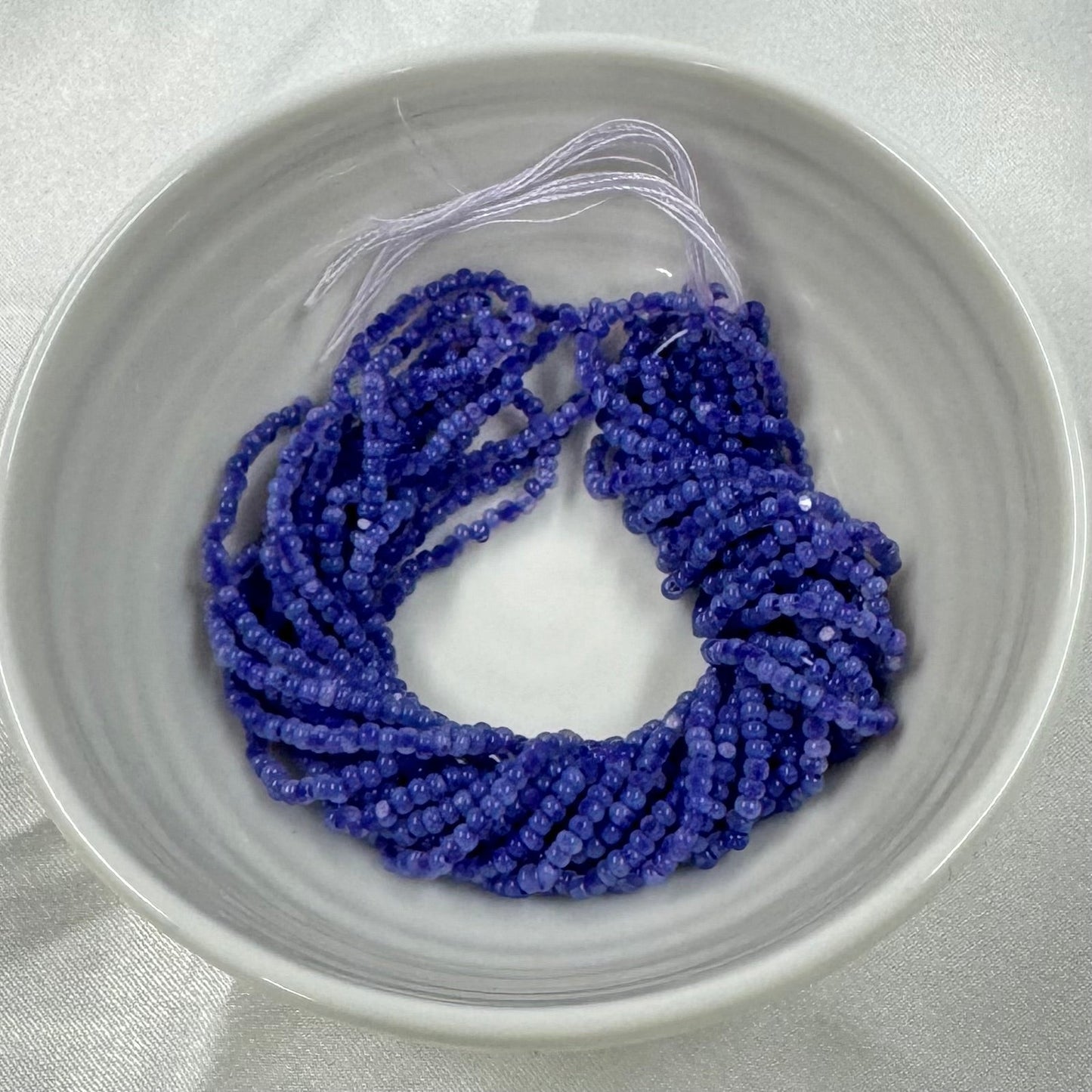11/0 Charlotte Cut Seed Bead- Opal Neon Dark Purple 10g (Loose) India Sheen Charlotte Cut Seedbeads