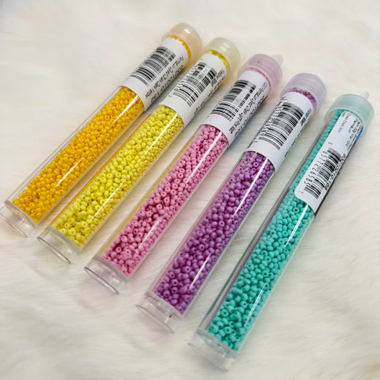 “Justine’s vibe” 10/0 Preciosa Seed Beads