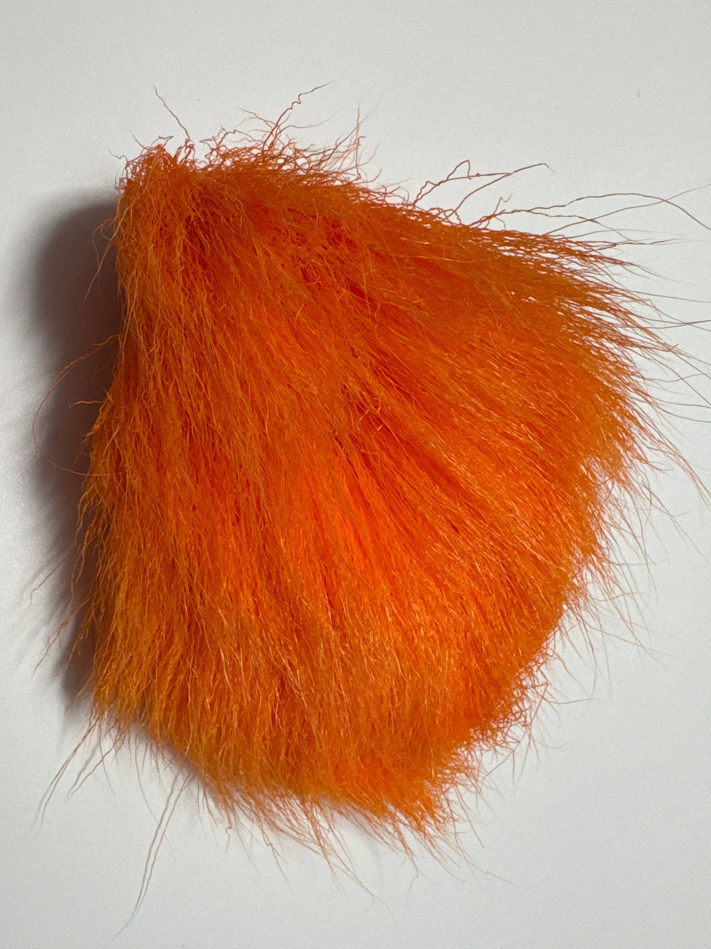 Dyed Natural Caribou Fur 1×3 inch Strip for Tufting, Basics Caribou Fur